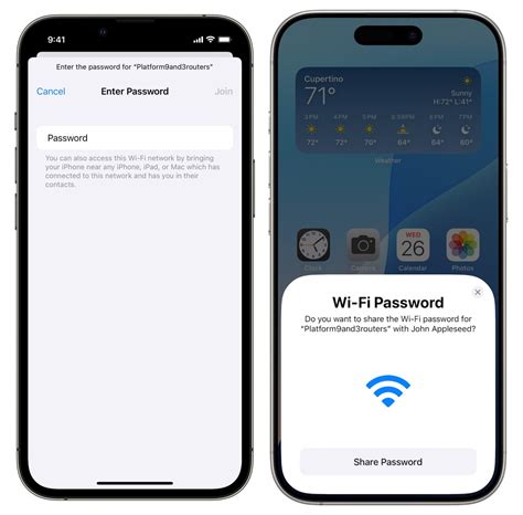 How to Share a Wi Fi Password From Mac to iPhone