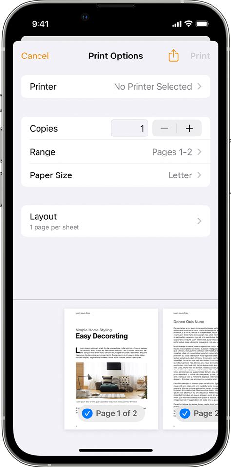 How to Share or Print Photos on iPhone