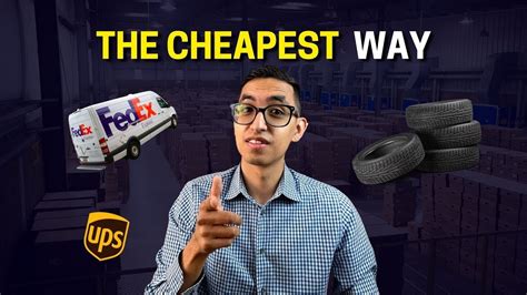 How to Ship Tires and Wheels Cheap? FedEx, UPS, USPS