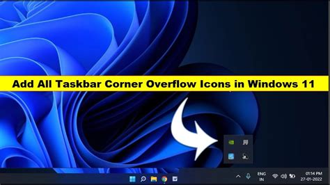 How to Show All Taskbar Corner Overflow Icons in System Tray Windo…