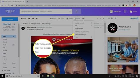 How to Show Headers in Yahoo Mail
