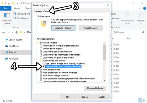 How to Show Hidden Files and Folders in Windows 10?