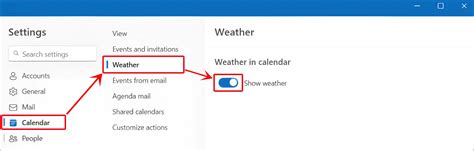 How to Show Weather on Calendar in Outlook YouTube