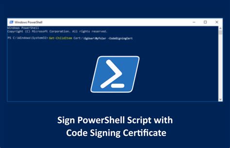 How to Sign Digitally PowerShell Script With Code …