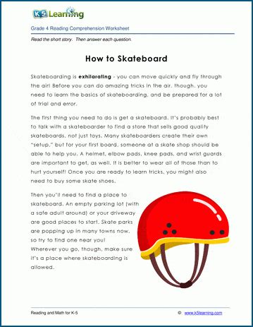 How to Skateboard - Grade 4 Children