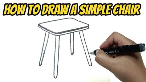 How to Sketch a Stool YouTube