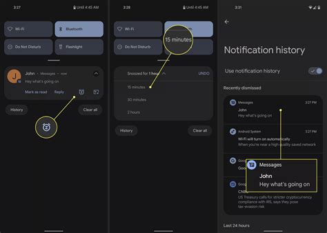 How to Snooze Notifications in Android 12