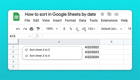 How to Sort in Google Sheets Guide) Office Demy