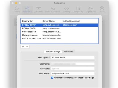 How to Specify a Preferred SMTP Server on a Mac
