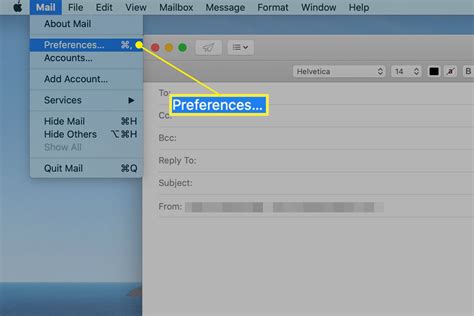 How to Specify the Default Account in macOS Mail