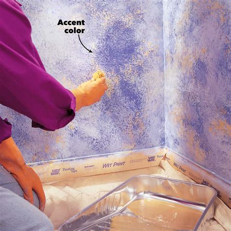 How to Sponge Paint On the Walls - Instructions