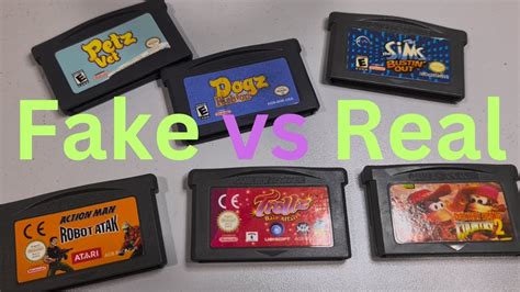 How to Spot Fake GBA Games in 2023 YouTube