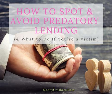 How to Spot amp Avoid Predatory Lending amp What to Do If You re a Victim 