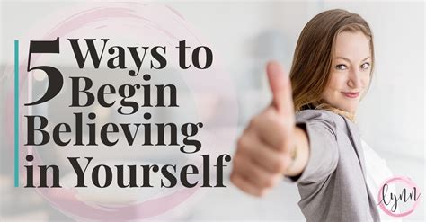 How to Start Believing In Yourself – Master Your Mental Health