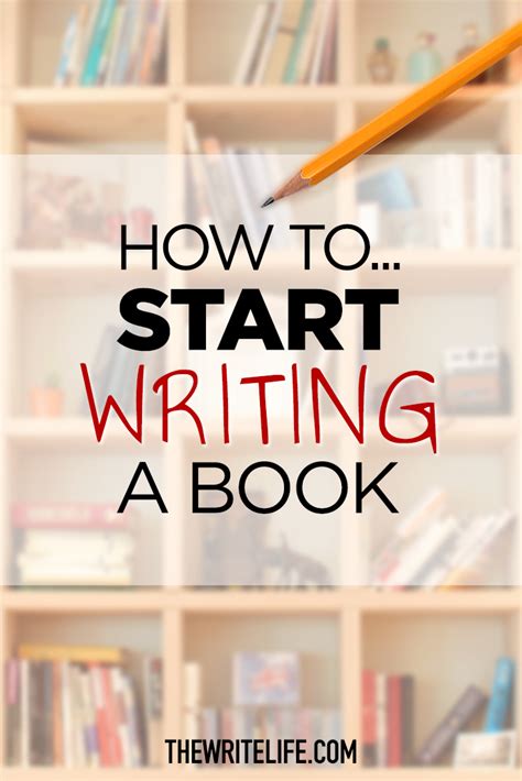 How to Start Writing a Book Learn One Writer’s Process