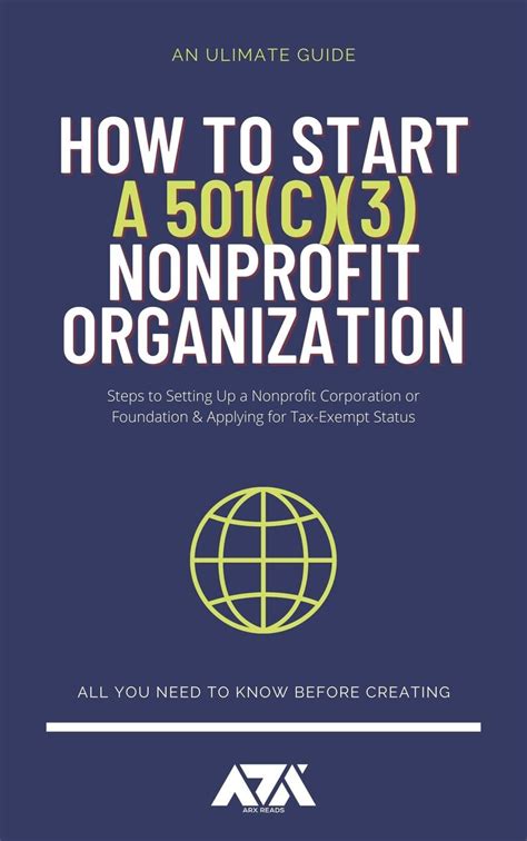 How to Start a 501c3, Becoming a Nonprofit Organization