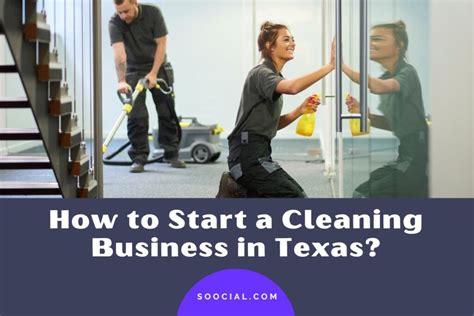 How to Start a Cleaning Business in Texas (TX)