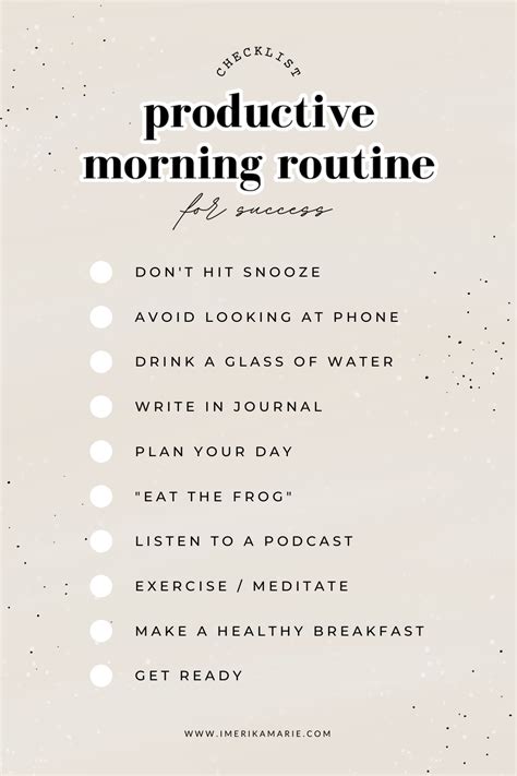 How to Start a Productive Morning Routine for Success Proven Method 