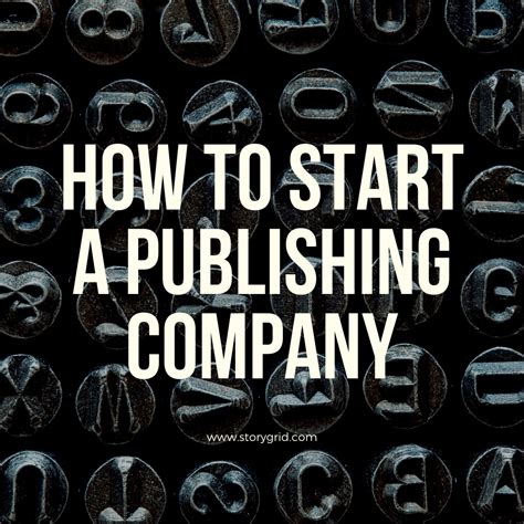 How to Start a Publishing Company Our Checklists and Walkthrough