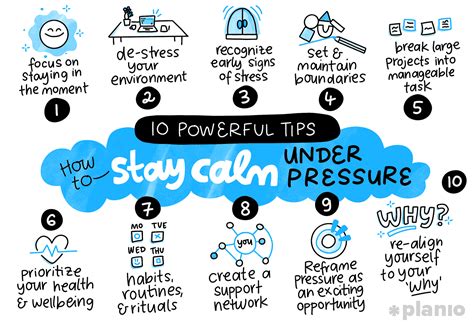 How to Stay Calm Under Pressure