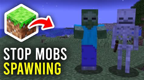 How to Stop Mobs from Spawning in Minecraft YouTube