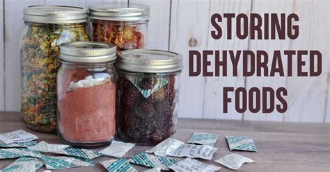 How to Store Dehydrated Food for Long Term Storage