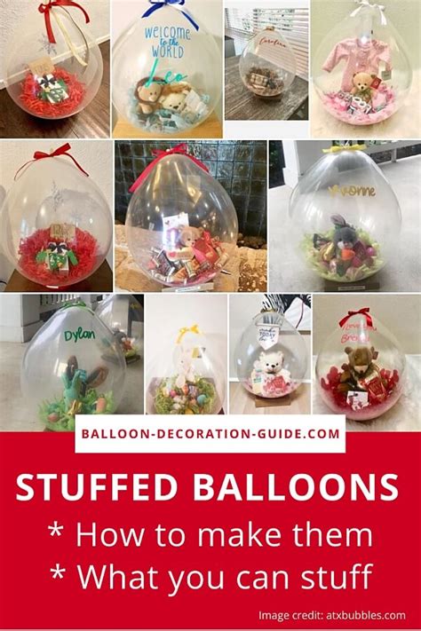 How to Stuff Gift Objects Inside Balloons Tutorial Video