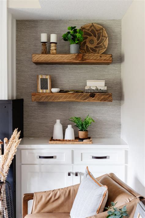 How to Style Floating Shelves How to Style Floating Shelves
