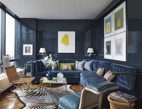 How to Style a Blue Sofa in 2024 on Roomhints.com