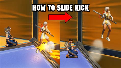 How to Successfully Slide Kick in Fortnite 