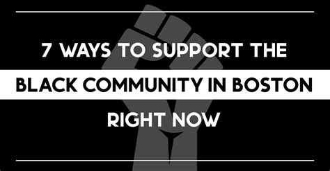 How to Support the Black Community in Boston Right …