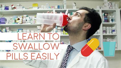 How to Swallow Pills Without Choking - YouTube