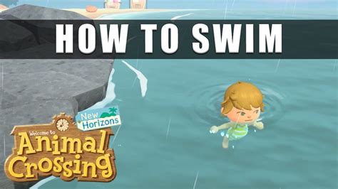 How to Swim in Animal Crossing New Horizons