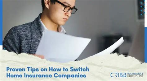 How to Switch Home Insurance Companies 