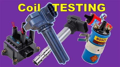 How to TEST a Coil Pack with Basic Tools ⚡ NO Scan Tool Required YouTube