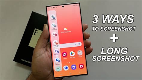 How to Take Long Screenshot on Samsung S23, S22, S21