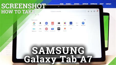 How to Take Screenshot In Samsung Galaxy Tab A7 Lite