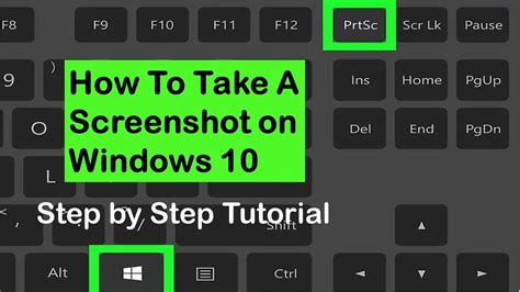 How to Take Screenshots in Windows 10
