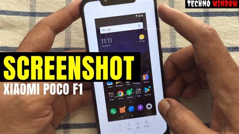 How to Take Screenshots on Xiaomi Poco F1 - YouTube