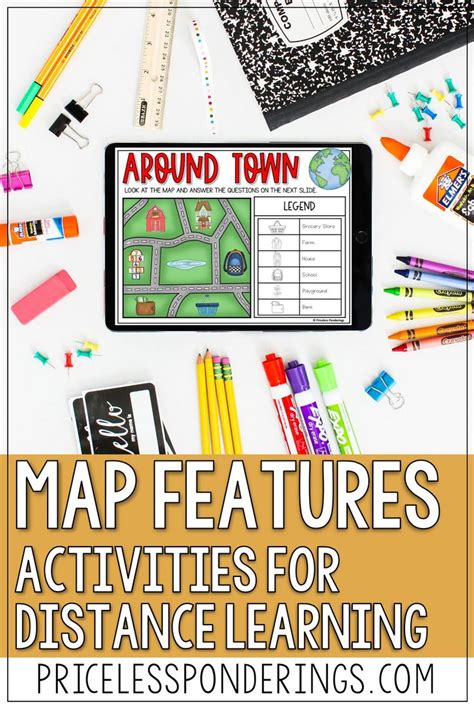 How to Teach Map Features Virtually to Your Kids