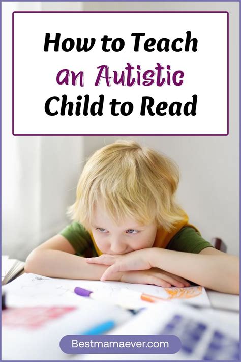 How to Teach an Autistic Child to Read 8 Tips Autistic children