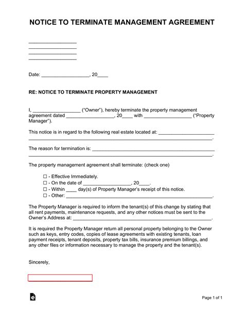 How to Terminate a Property Management Agreement