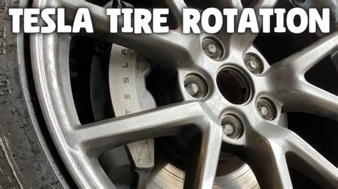 How to Tesla Model 3 Tire Rotation YouTube