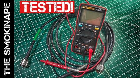 How to Test Coax Cable With a Multimeter YouTube