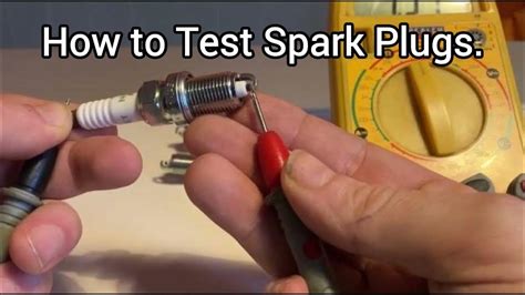 How to Test Spark Plugs. YouTube