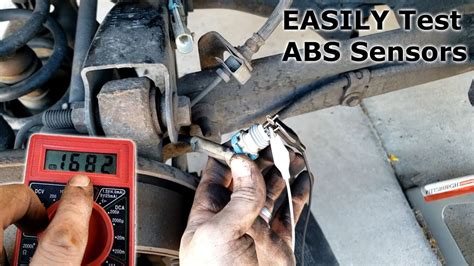 How to Test a ABS Sensor with a Multimeter (STEPBYSTEP)