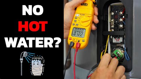 How to Test a Water Heater Element YouTube