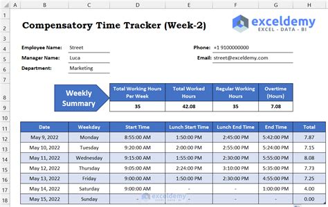 How to Track Comp Time With Timesheets