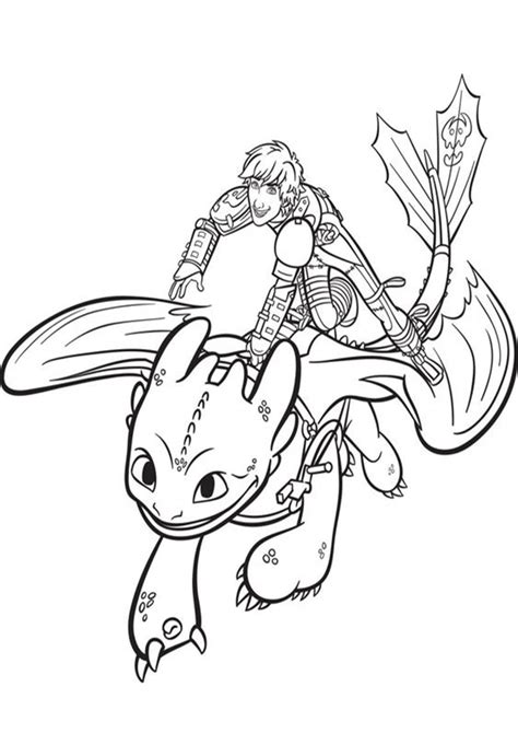How to Train Your Dragon Coloring Pages