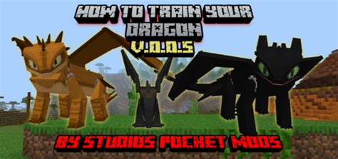 How to Train Your Dragon v.0.0.7 By SPM Minecraft PE Mods.